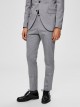SLIM-MYLOLOGAN LIGHT GREY TROUSERS