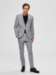 SLIM-MYLOLOGAN LIGHT GREY TROUSERS