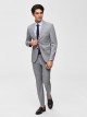 SLIM-MYLOLOGAN LIGHT GREY TROUSERS