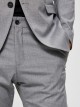SLIM-MYLOLOGAN LIGHT GREY TROUSERS