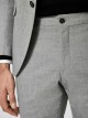 SLIM-MYLOLOGAN LIGHT GREY TROUSERS
