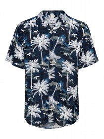 PALM LIFE SS VISCOSE SHIRT