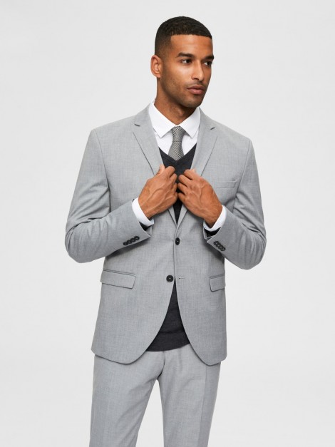MYLOLOGAN LIGHT GREY BLAZER