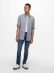 Caiden Shirt Long Sleeves, Linen Woven
