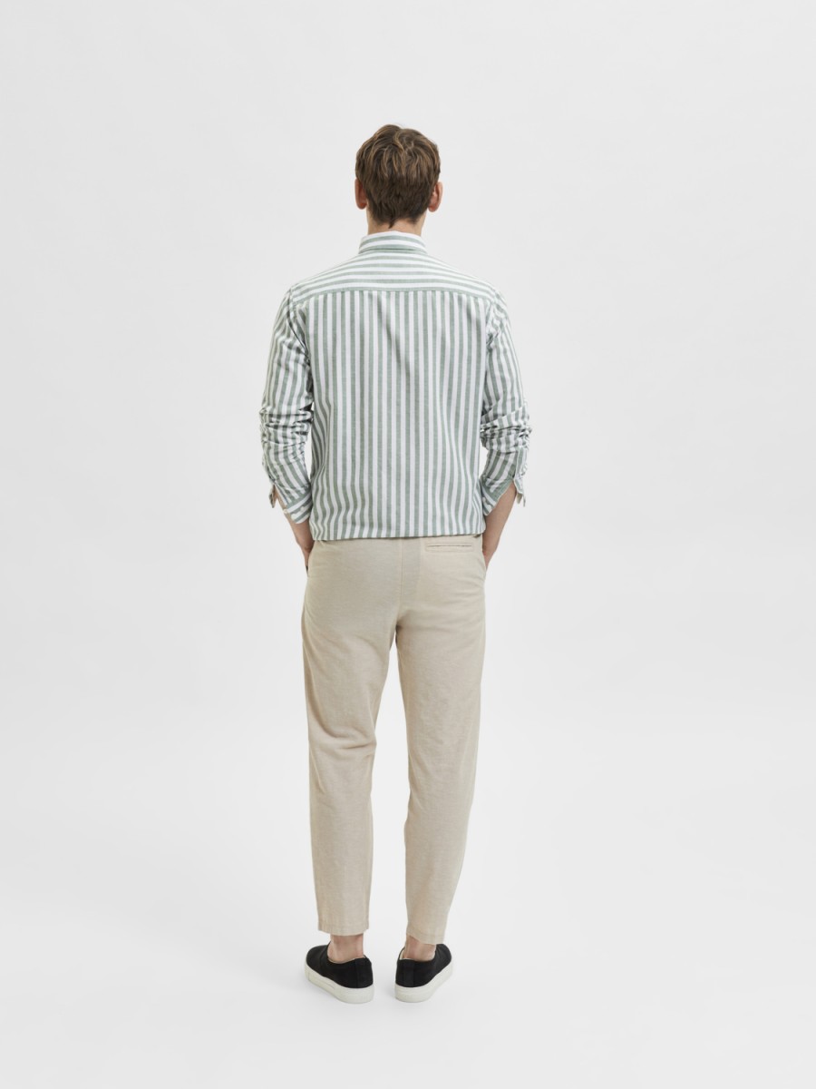 lacoste linen pants