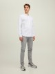 Joe Basic Shirt Long Sleeves, Mao Collar