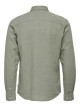 Caiden Shirt Long Sleeves, Linen Woven