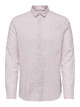 Caiden Shirt Long Sleeves, Linen Woven