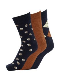 Rune Socks, 3 Uts Pack