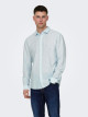 Caiden Shirt Long Sleeves, Linen Woven