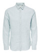 Caiden Shirt Long Sleeves, Linen Woven