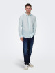 Caiden Shirt Long Sleeves, Linen Woven