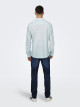Caiden Shirt Long Sleeves, Linen Woven