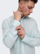 Caiden Shirt Long Sleeves, Linen Woven
