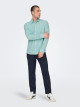 Caiden Shirt Long Sleeves, Linen Woven