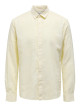 Caiden Shirt Long Sleeves, Linen Woven