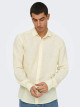 Caiden Shirt Long Sleeves, Linen Woven
