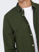 Caiden Shirt Long Sleeves, Linen Woven